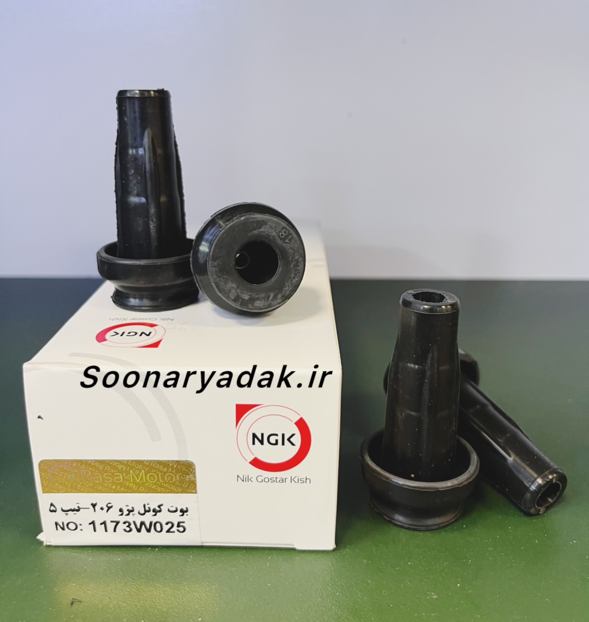 بوت کوئل پژو 206 تیپ 5 NGK (کیفیت اصلی با ضمانت)