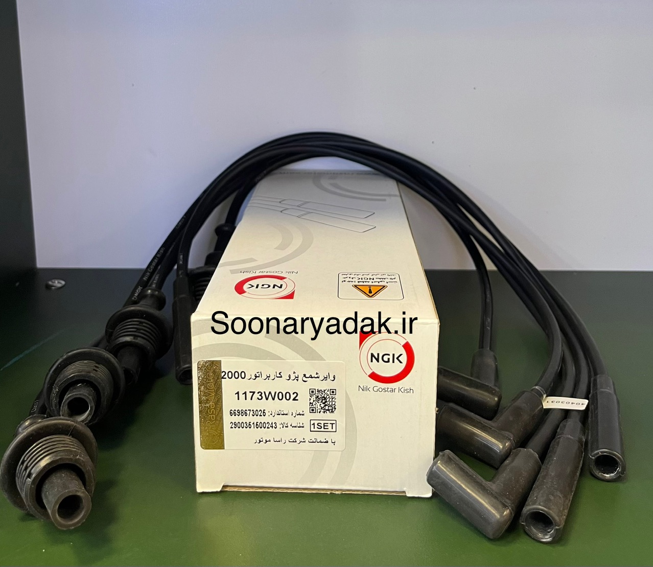 وایرشمع پژو کاربراتور 2000 NGK _ کیفیت اصلی