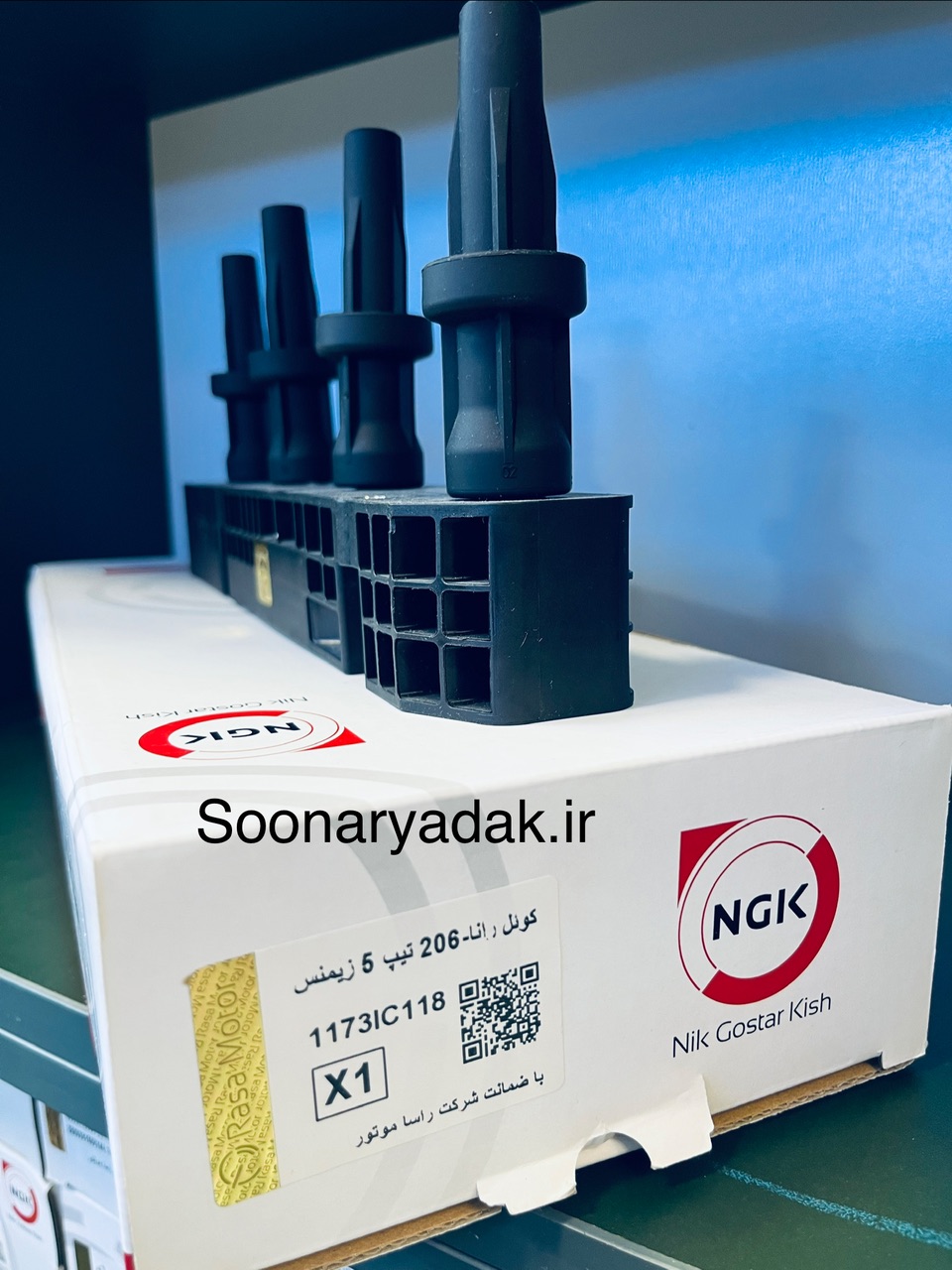 کوئل206 تیپ5 زیمنس NGK _ کیفیت اصلی